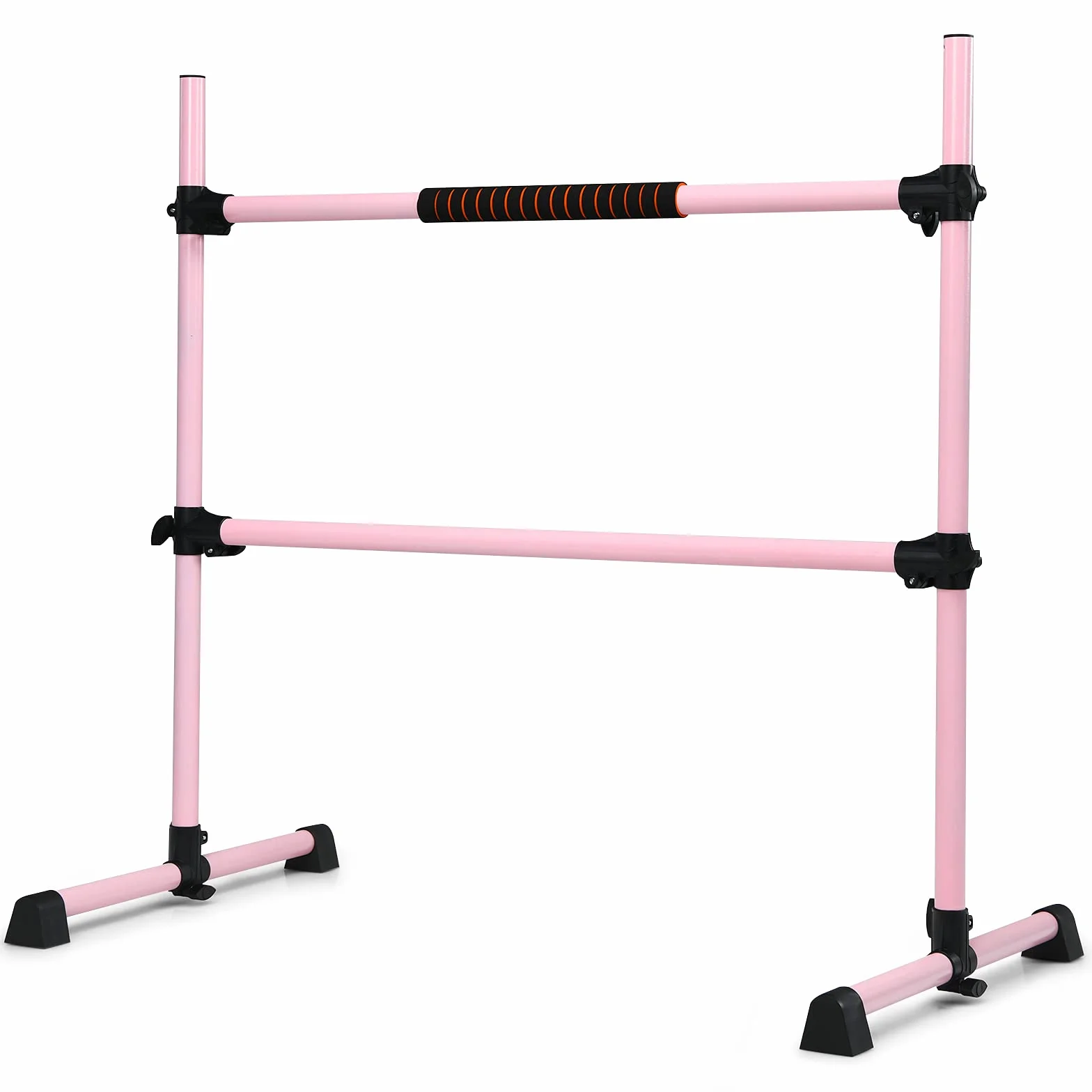 COSTWAY Barra de Ballet Independiente Móvil Altura Regulable 50 kg