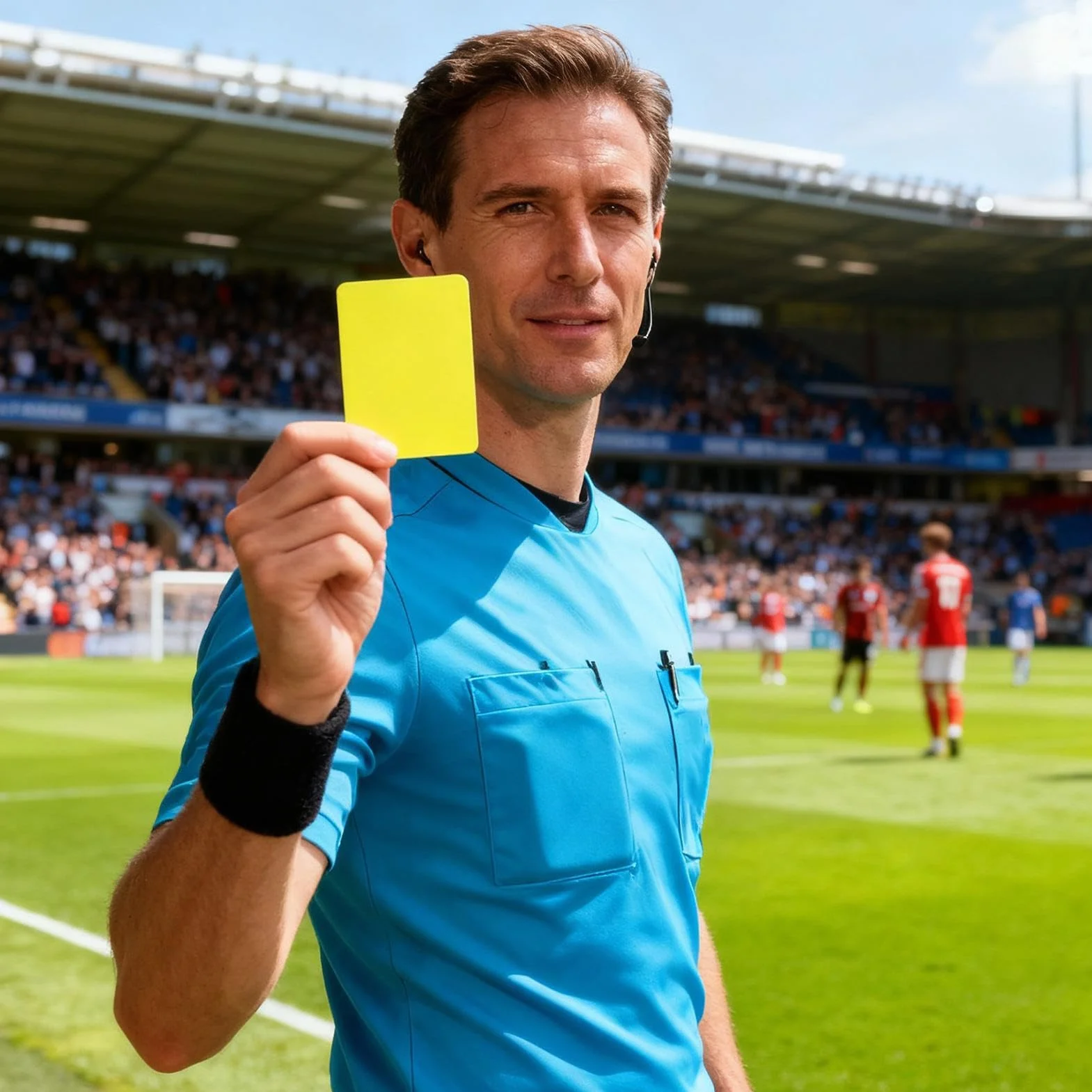 Tarjetas de árbitro juego de 3 amarillas y rojas alta visibilidad para fútbol