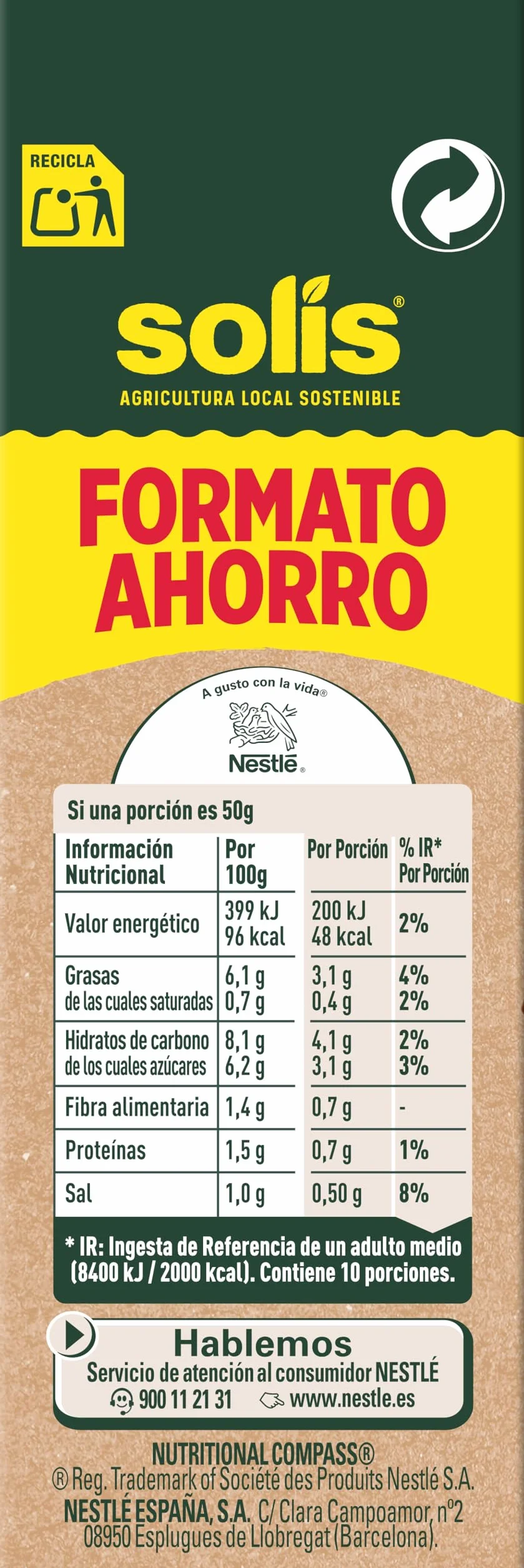 Solis Salsa de tomate COMBI CASERO 12 x 500 g